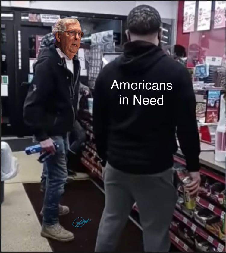 wolfast's tweet photo. Truth #MitchMcConnellHatesAmerica #TwistedTea https://t.co/JMFvTwCwPp
