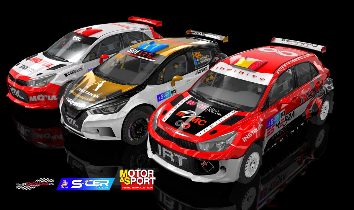 MotorSimulation's tweet image. PODIO DE LOS GANADORES DEL RALLY DE TIERRA DE MADRID VIRTUAL 2020 CATEGORIA N5 
@SCERvirtual
1º @alex_simracer 
2º Javier Fontao
3º @KokitoCarracedo