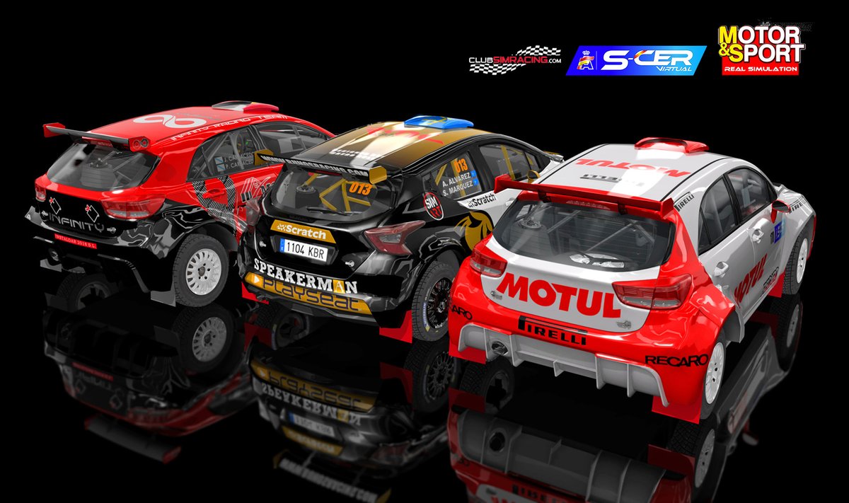 MotorSimulation's tweet image. PODIO DE LOS GANADORES DEL RALLY DE TIERRA DE MADRID VIRTUAL 2020 CATEGORIA N5 
@SCERvirtual
1º @alex_simracer 
2º Javier Fontao
3º @KokitoCarracedo