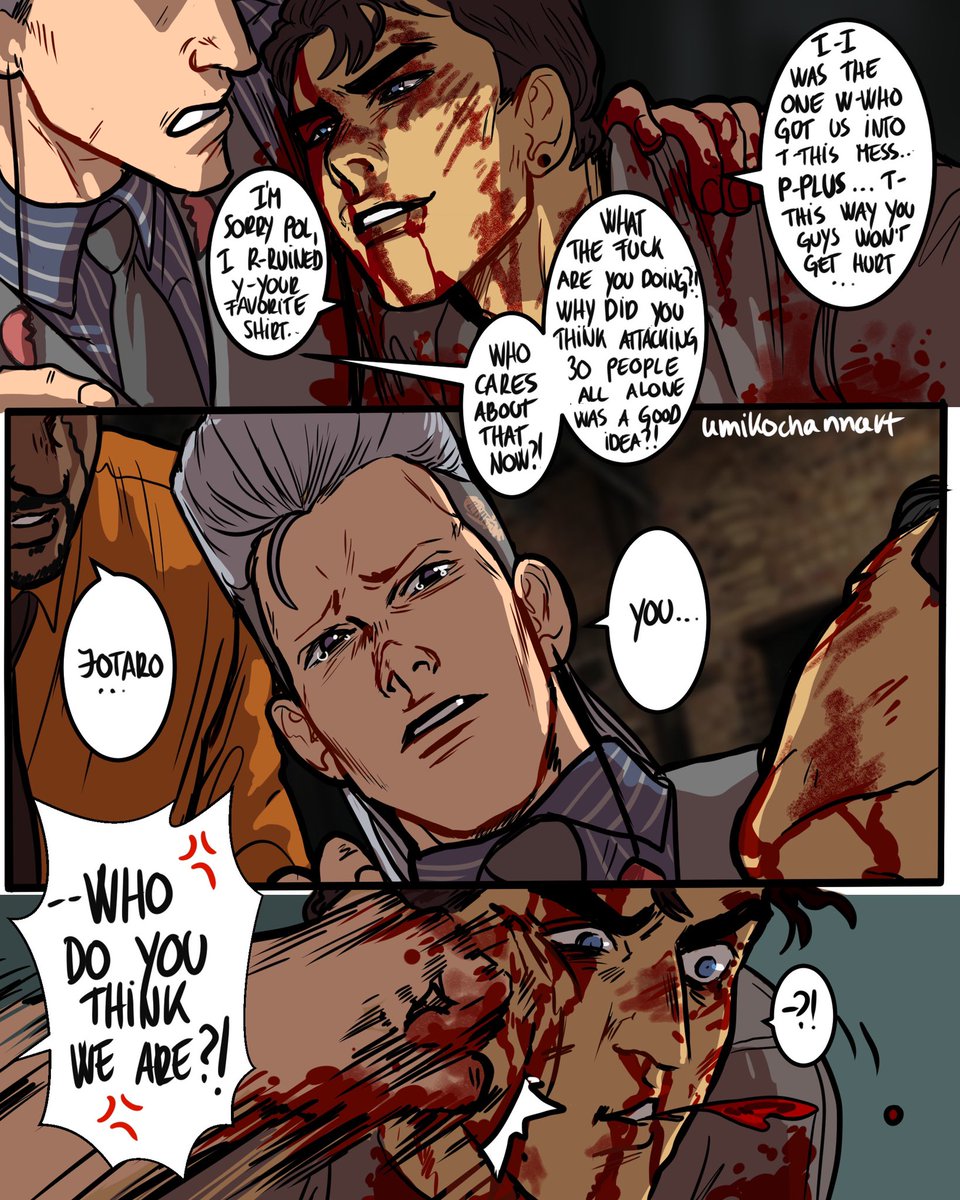 Bringing back the Yakuza AU ? #JojosBizarreAdventure 