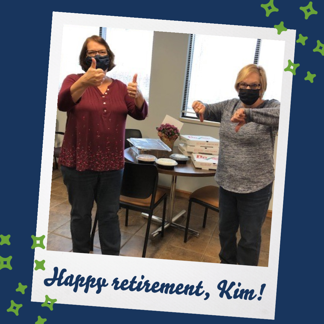 TowpathCU's tweet image. Happy retirement to one of our favorite people, Kim! We&apos;re selfishly very sad to say goodbye, but we&apos;re SO excited for all your adventures ahead! We hope you enjoy your retirement, Kim! We&apos;ll miss seeing your smiling face around our branches!  #WeAreTowpathCU