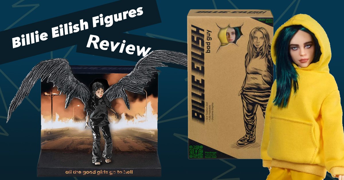 I'm the bad guy! 😈 Check out the <a href="/billieeilish/">billie eilish</a> Doll and Figure from <a href="/PlaymatesToys/">Playmates Toys</a>!!   bit.ly/3r7a8bZ