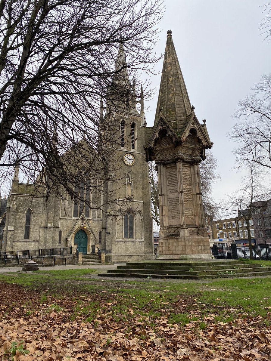 And finally Stratford Broadway - “This is the real centre of the East End now that Stepney has been broken on the planner’s wheel. And a lovely shape it is too, when you can see it for the traffic: a long funnel widening and curling around one of the hungriest looking churches.”