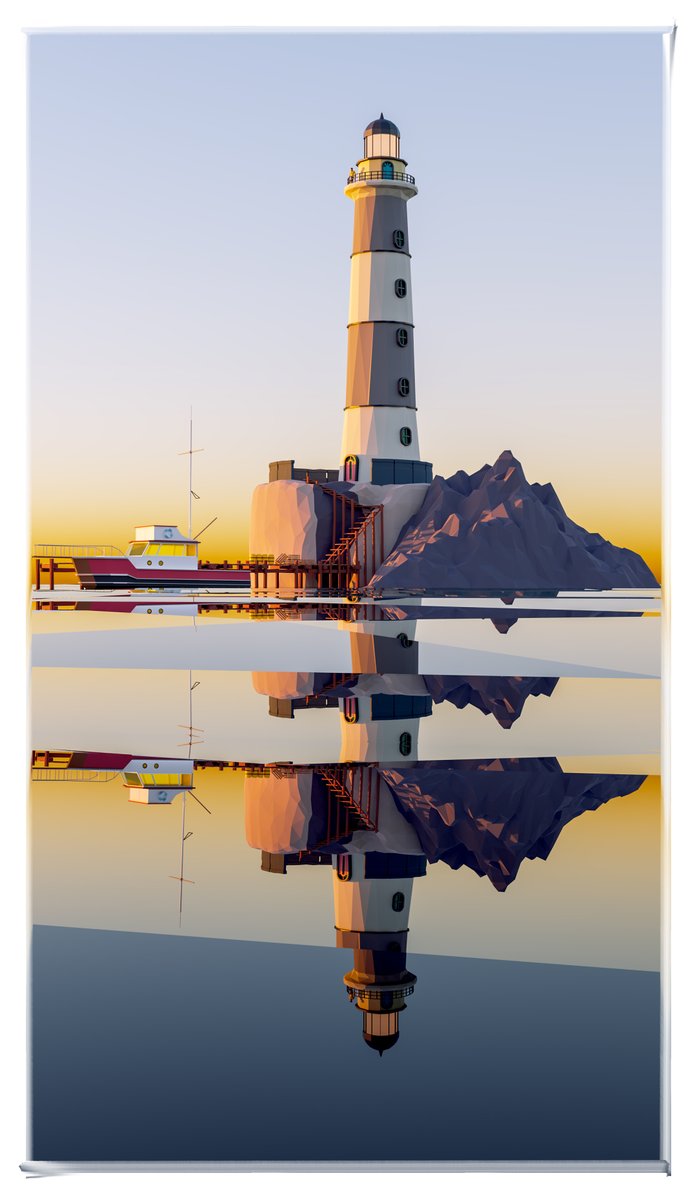 joshknottfayle's tweet photo. Low Poly Lighthouse 🌟
#lowpoly #lighthouse #Blender3d https://t.co/7mqqK6U09h