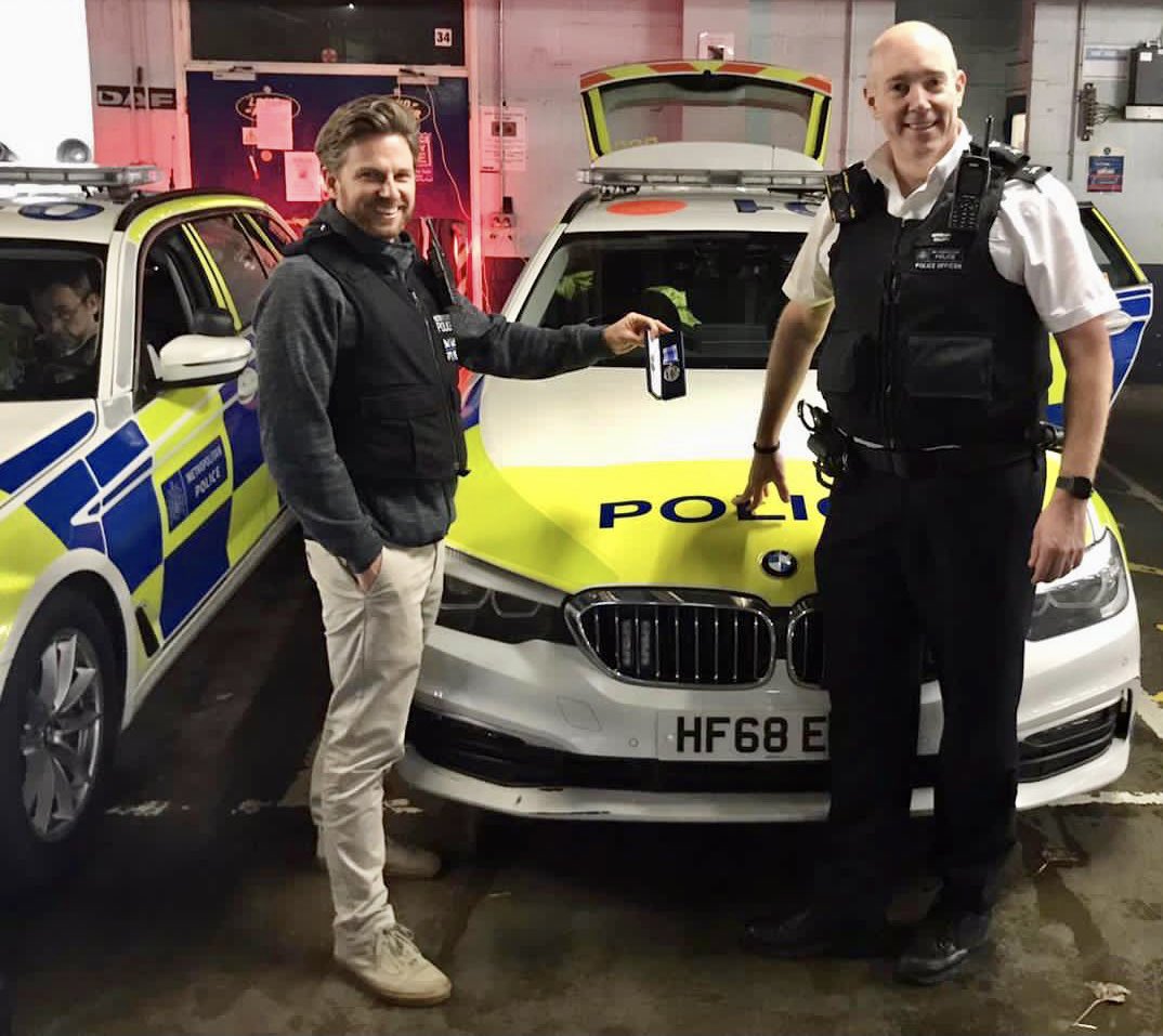 I presented a close friend with their Police Long Service and Good Conduct Medal  Congratulations  @RatGrumpy  You will be hard pushed to find a more popular, resilient and passionate ‘Skipper’. He’s had a tough year, but has continued to lead from the front   #Hero