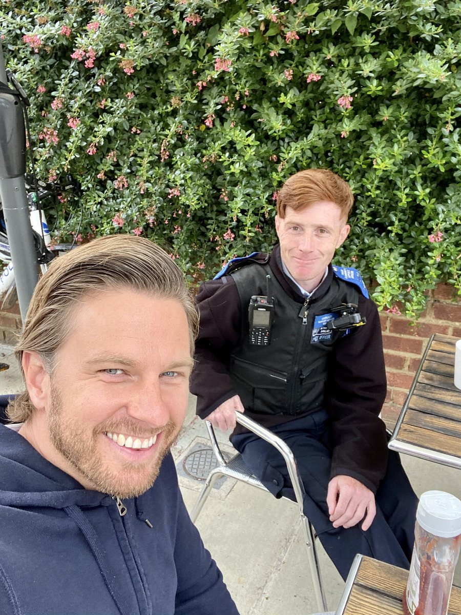 I’ve spent time meeting and chatting to local  @metpoliceuk SW BCU officers and PCSO’s too  Maz is my local PCSO, he is always out in the community engaging, and is a great listener too, there is not much he doesn’t spot either   #Hero