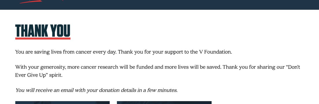 TheEdwinR's tweet photo. @fantasyfocus Last year, in the fantasy football league I run, I added $5 to the entry fee.  And the winner gets to pick a charity to donate the extra $60.  For the second year in a row the winner picked @TheVFoundation . #cancersucks #everydollarcounts https://t.co/IMqMZDdWck