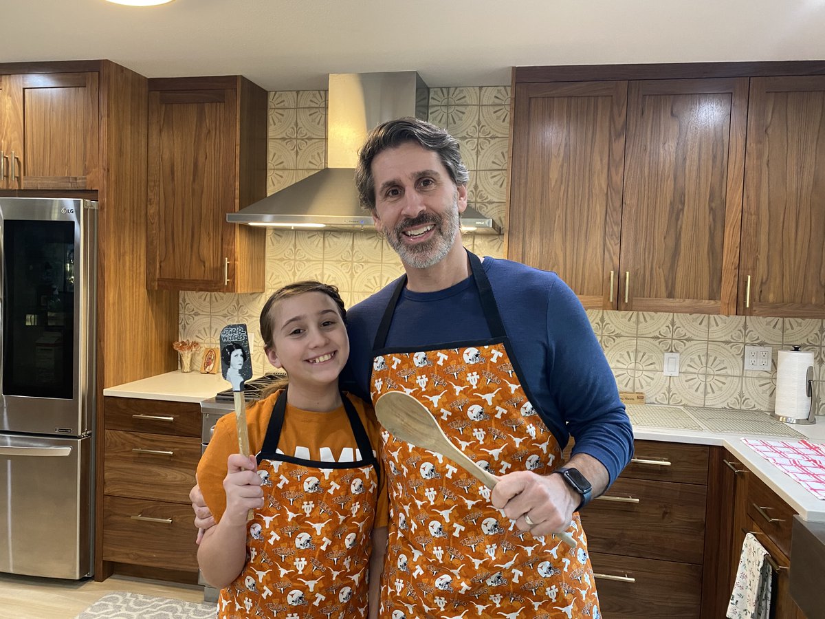My daughter / sous chef &amp; I battled in a cookie bake-off for the Central Texas Food Bank, which netted $7k. I would encourage everyone to include your local #foodbanks in any end of the year #charity #donations to #giveback to the #communities you love if you can