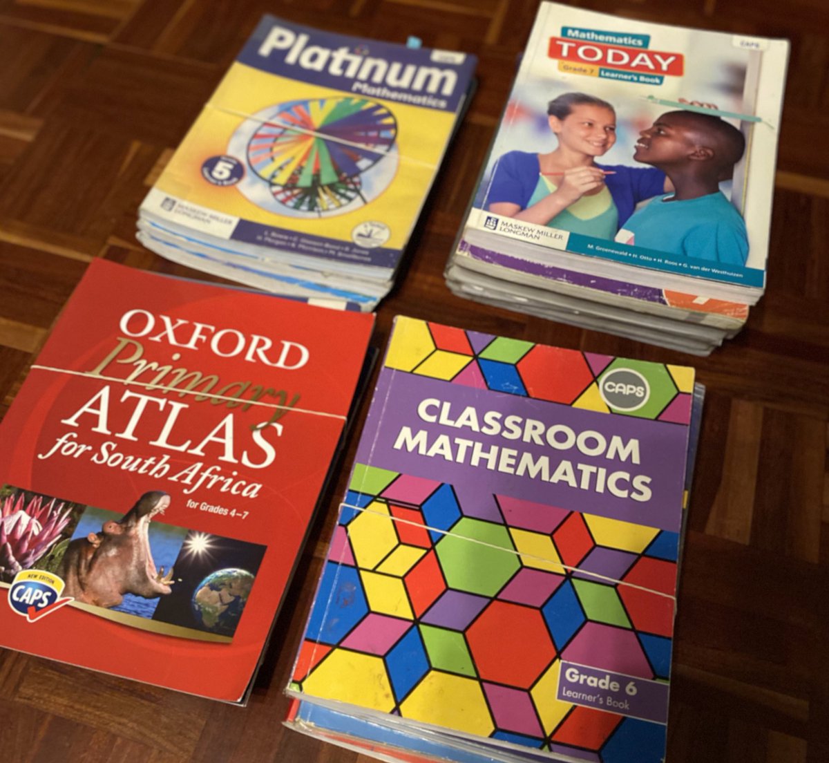 Have sorted through all the textbooks and listed them on Facebook marketplace. Hold thumbs that they sell.