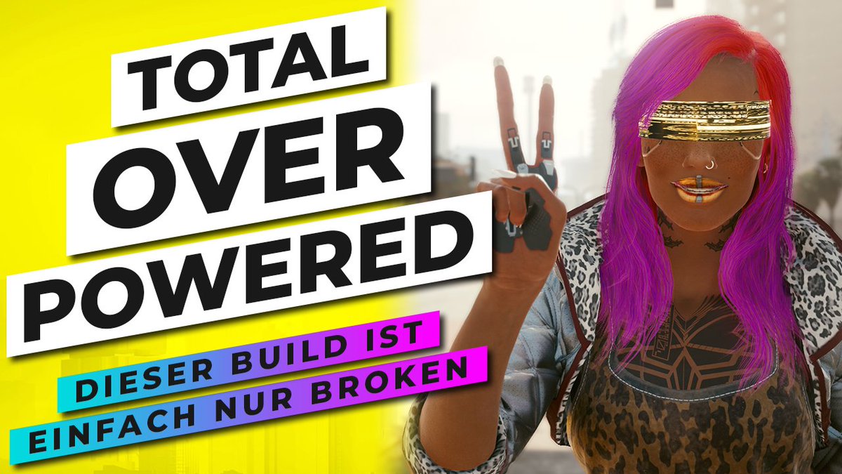 Holy13Gaming's tweet image. In diesem Video stelle ich dir den vermutlich stärksten Build in #Cyberpunk2077 vor. Der voll gelevelte Netrunner ist einfach total over powered und definitiv deine Aufmerksamkeit wert, wenn dir dieser Spielstil gefällt.

youtu.be/9bCLJlvFsDQ

Viel Spaß als Netrunner 😎