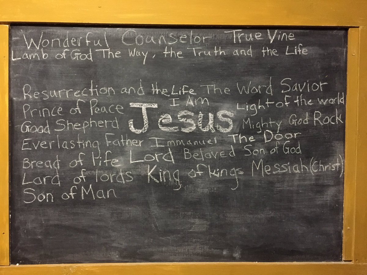 SPSpragg's tweet photo. Day 4

Jesus is...

- Lamb of God (Jn. 1:29)
- Messiah (which means Christ) (Jn. 1:41)
- Savior (Luke 2:11)
- Son of Man (Luke 19:10)
- Rock (1 Cor. 10:1-4)
- Lord (Phil. 2:9-11)
- Lord of lords and King of kings (Rev. 17:14) https://t.co/ewjVVelsMx