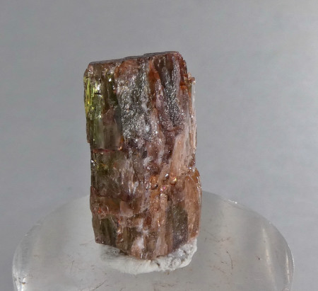 RandG_official's tweet photo. Hello - The featured Mineral of the Week for this last week of December is #andalusite. This aluminum silicate mineral is on the higher end of the Mohs Hardness scale, at 7 to 7.5. The specimen pictured is part of an auction offered by https://t.co/Pwa6p5CGU9. #mineraloftheweek https://t.co/tWDYTSey1U