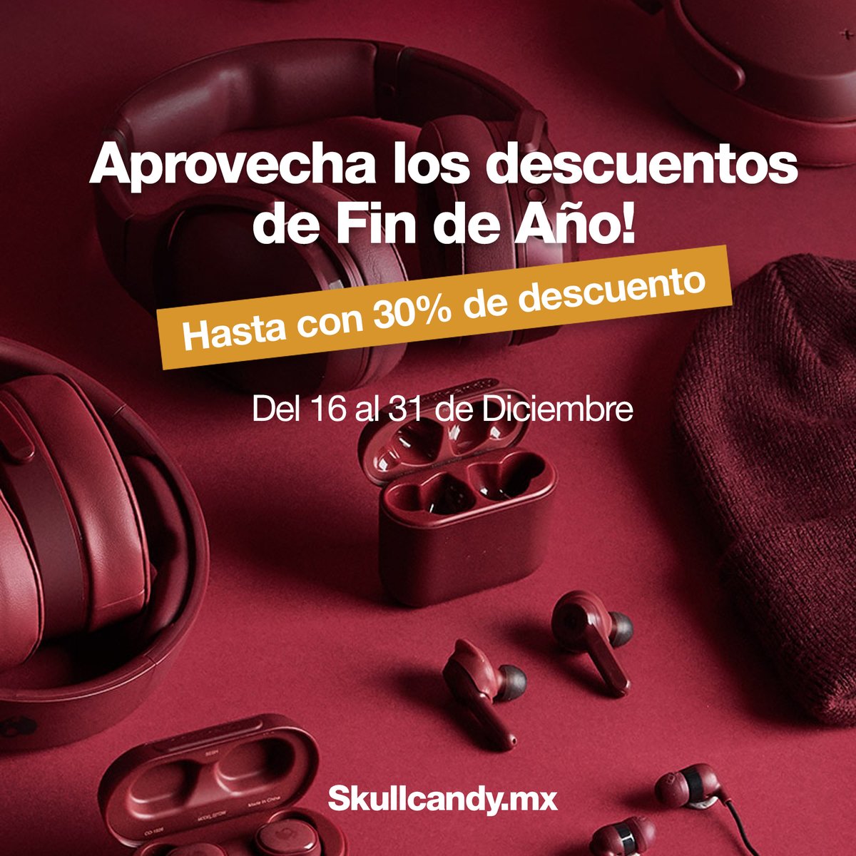 Skullcandy México tweet media
