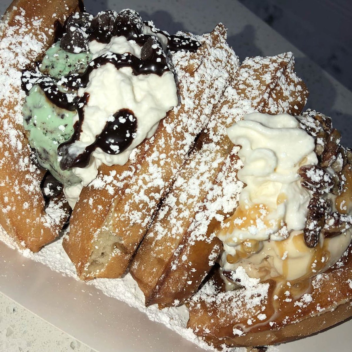 Lucy's Waffles &amp; Ice Cream provides the LasVegas, NV area with affordable and professional Breakfast Waffles, Ice Cream Cups, and Waffle Sandwiches services . Come in or visit our website for more information! #LasVegasNV bit.ly/2GhYzIS