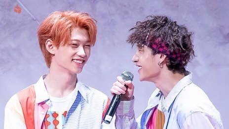 bang chan looking at felix like he's his whole world; a soft and devastating thread