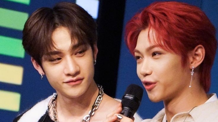 bang chan looking at felix like he's his whole world; a soft and devastating thread