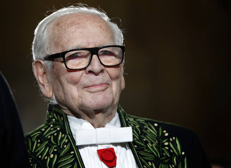 French designer Pierre Cardin, licensing pioneer, dies at 98