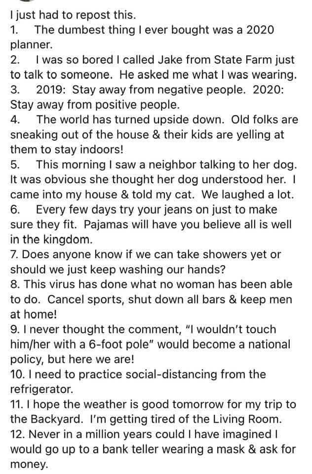 2020 has been quite different than any previous year I've experienced. How about for you? #YearInReview2020