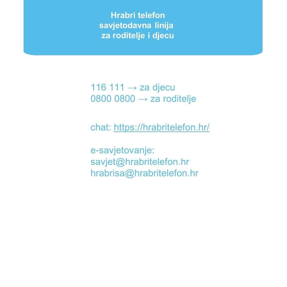 Telefon chat hrabri Nasilje putem