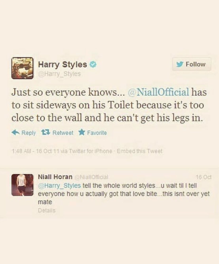 Still waiting for Niall to say what happened. 🥶
