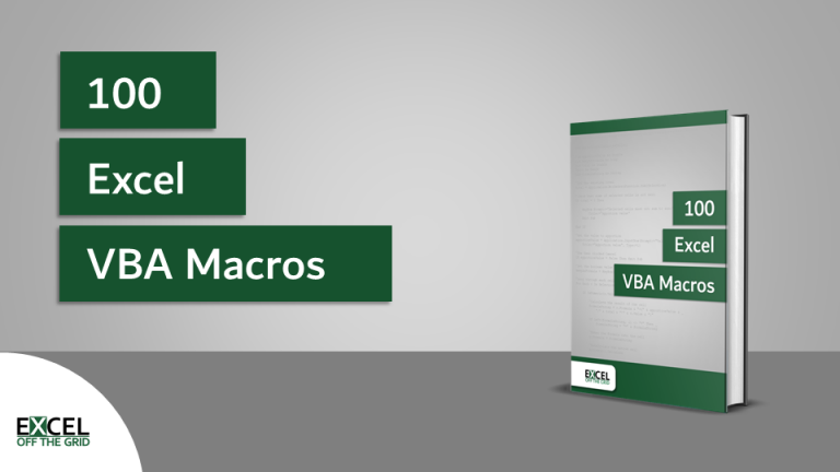 exceloffthegrid's tweet image. Wouldn’t it be great if there were a blog post which included 100 #Excel Macros from which to take ideas and learn more about VBA?

Oh, wait. There already is.

Check it out here:
exceloffthegrid.com/excel-vba-macr…