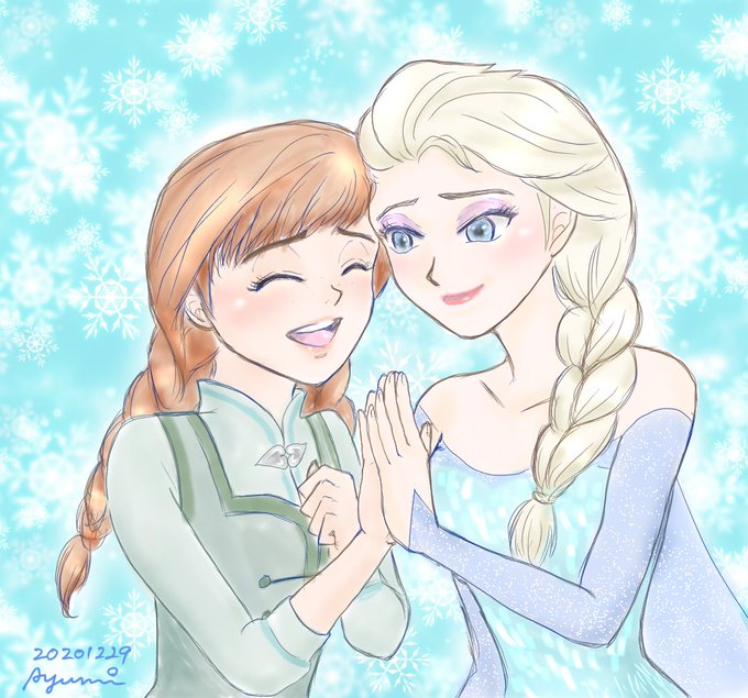 アナと雪の女王のtwitterイラスト検索結果