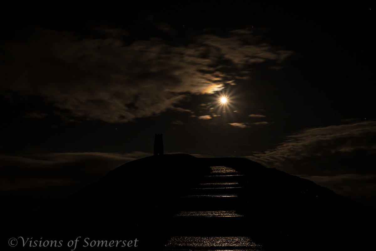 Does anyone want a walk in the moonlight? Glastonbury Tor this evening.