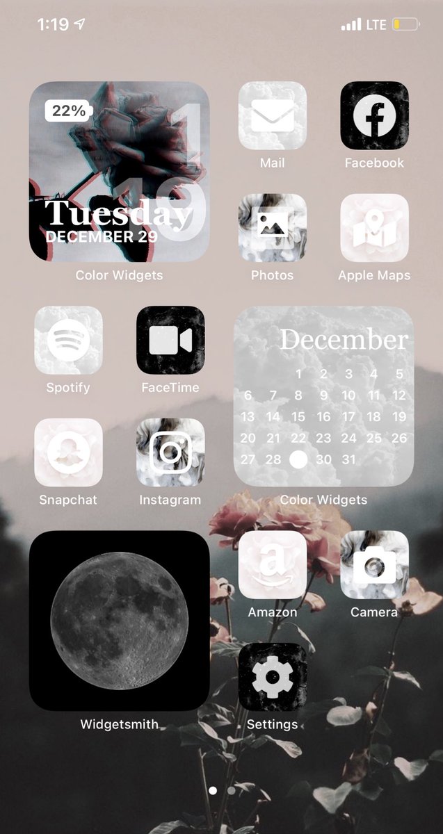 neenameetsworld's tweet image. Made my new iPhone aesthetic 🖤🤍 making these is def now my new fav thing. #iphone #iphoneicons #iphoneaesthetic