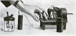 David Edward Hughes, fellow of the royal society, in 1855 designed a printing telegraph system. This would go on to be Western Union. The Hughes Telegraph System became an international standard. Relation to Howard? Could this be where he got his wireless tech at a young age?