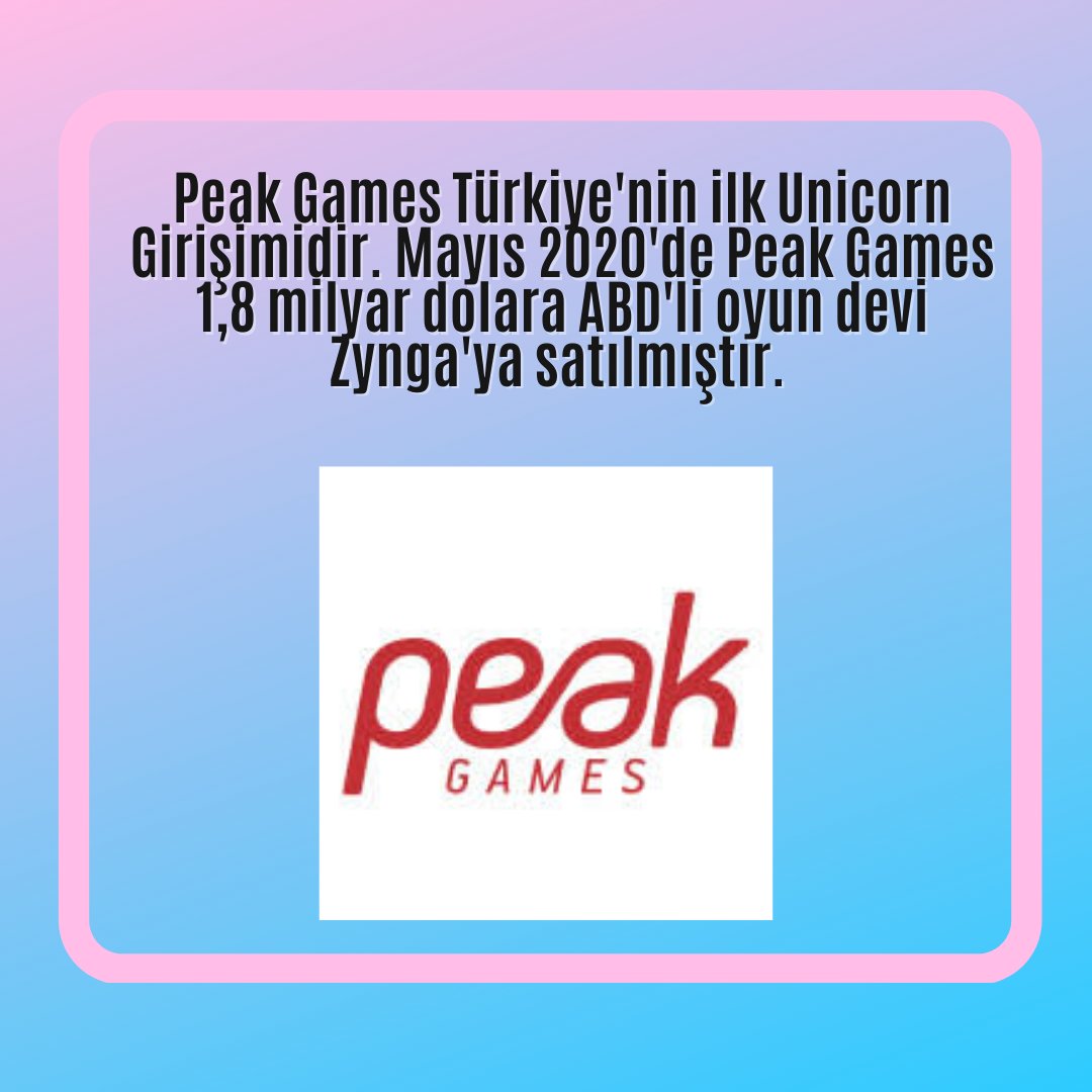 ozugirisim's tweet photo. Peki Türkiye'de bir Unicorn Girişim örneği var mı? https://t.co/Os4sky6ILH