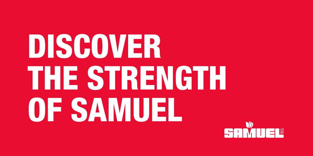 SamuelSonCo1855's tweet photo. Discover the strength of Samuel. The success of your business is the foundation of ours. With over 160 years of experience, Samuel is your single source of metal products with a proven quality system and on-time delivery. Contact us now. https://t.co/04uhHHpnpk https://t.co/w7uZpFTw1k
