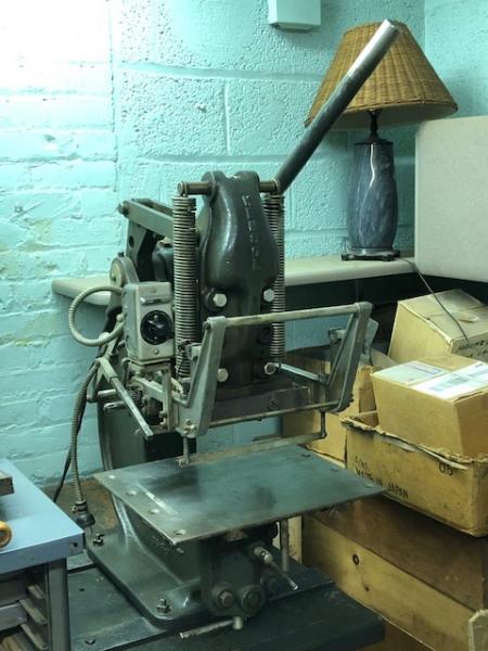 Shop closing: 10x15 Heidelberg Windmill Red Ball #letterpress, good running condition; Moll Pocket Folder Gluer, auto-feed blue model; Kensol Model 35-F-3 Hand Stamper, good machine, heats fine; Challenge 305 MC Cutter, excellent working condition. CT.
briarpress.org/58107