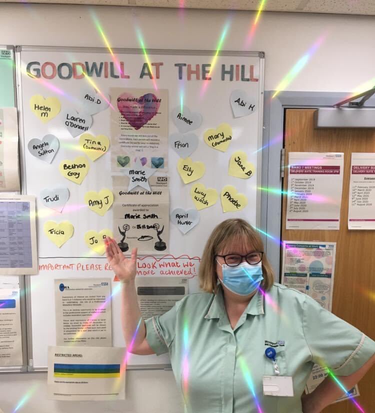 Mandy Green (@mandygr05595413) on Twitter photo This months goodwill at the hill goes to lovely the Marie Smith she does an amazing job keeping Delivery suite gleaming 💗 <a href="/shazhyde/">sharon hyde</a> <a href="/StockportNHS/">Stockport NHS FT</a> <a href="/Josephi86046904/">Josephine Butler</a> @amandajanelucas <a href="/staceyl247/">Stacey</a> <a href="/KerryC2702/">KerryC</a> This months goodwill at the hill goes to lovely the Marie Smith she does an amazing job keeping Delivery suite gleaming 💗 <a href="/shazhyde/">sharon hyde</a> <a href="/StockportNHS/">Stockport NHS FT</a> <a href="/Josephi86046904/">Josephine Butler</a> @amandajanelucas <a href="/staceyl247/">Stacey</a> <a href="/KerryC2702/">KerryC</a>