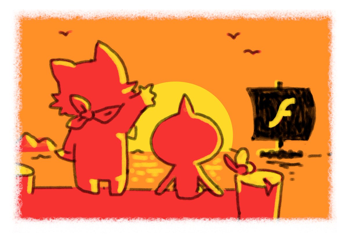 askiisoft's tweet image. On December 31st, Adobe Flash will no longer be supported. I didn't own consoles growing up, so Flash is how I learned to love games. Many of my fondest memories from childhood are of Flash games and animations.
Thanks for all the memories. May heaven grant you fortune.