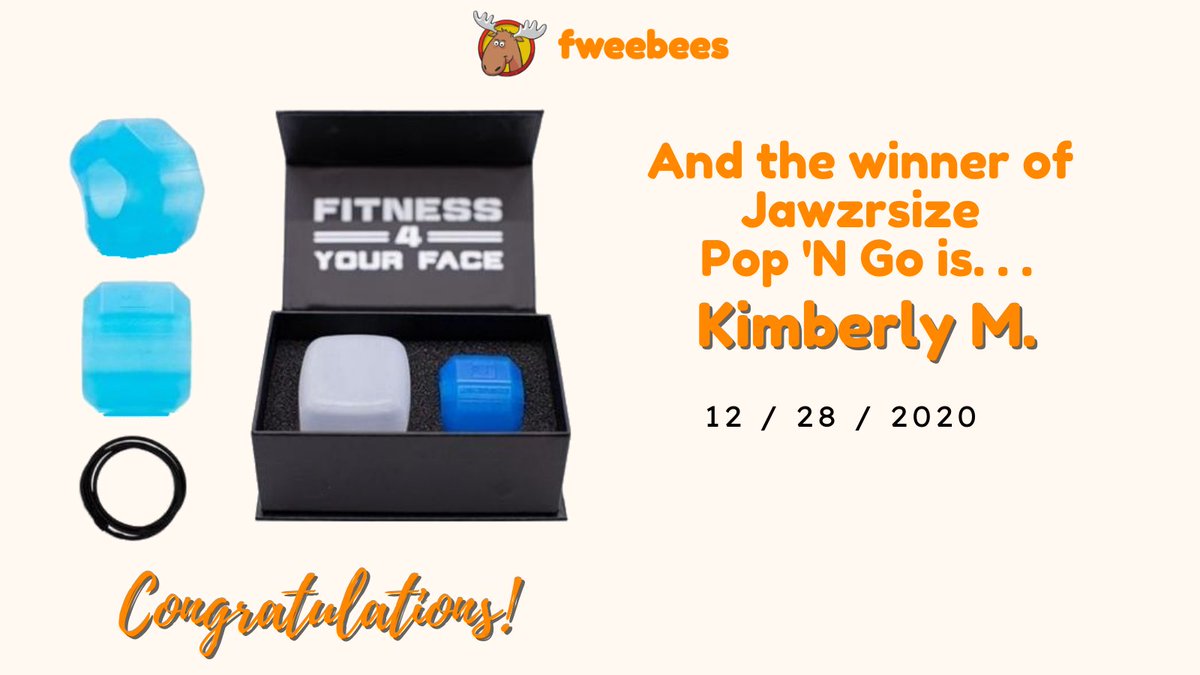fweebees's tweet image. And the winner of yesterday's fweebee - Jawzrsize Pop 'N Go is...

Kimberly M.

Congratulations Kimberly! We'll be in touch to ship your prize out.