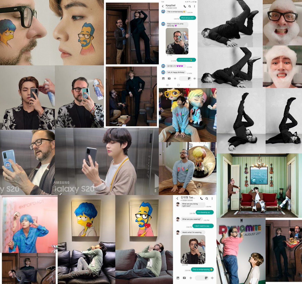 KpopDAD1's tweet photo. Happy birthday #Tae!!! We have been through a lot together this year. I pray next year blesses you beyond measure. #BTSarmy #HappyBirthdayTaehyung #TAEHYUNG #BTS @BTS_twt https://t.co/W9YOOukzve