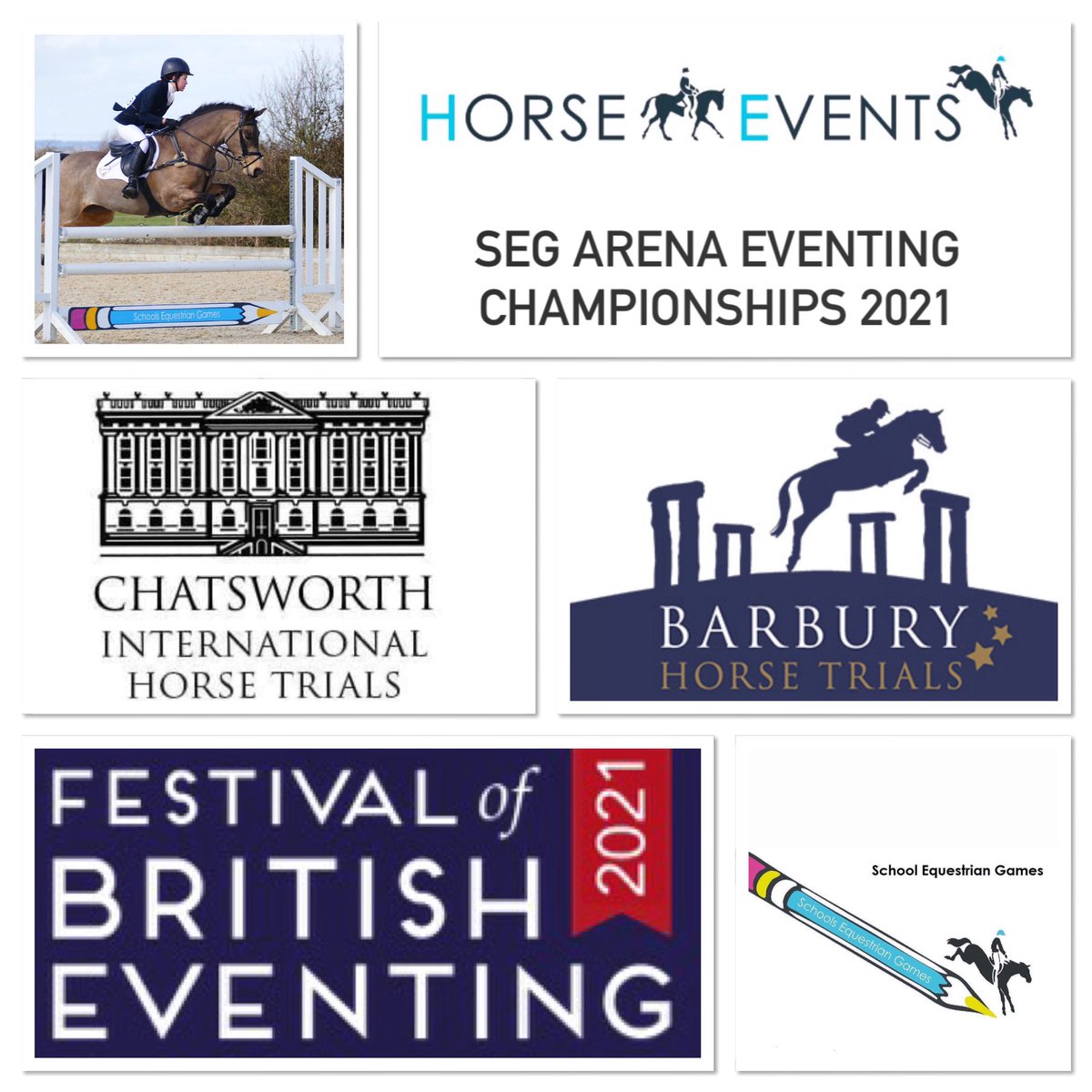 Horse_events's tweet photo. @Horse_events SEG inter schools Arena Eventing 2021 for a chance to Compete for your school at one of these prestigious venues - qualifying dates released in Jan #schoolsequestriangames #horseevents #arenaeventing #eventing #sport #equinehour https://t.co/HVbzeAp4DM