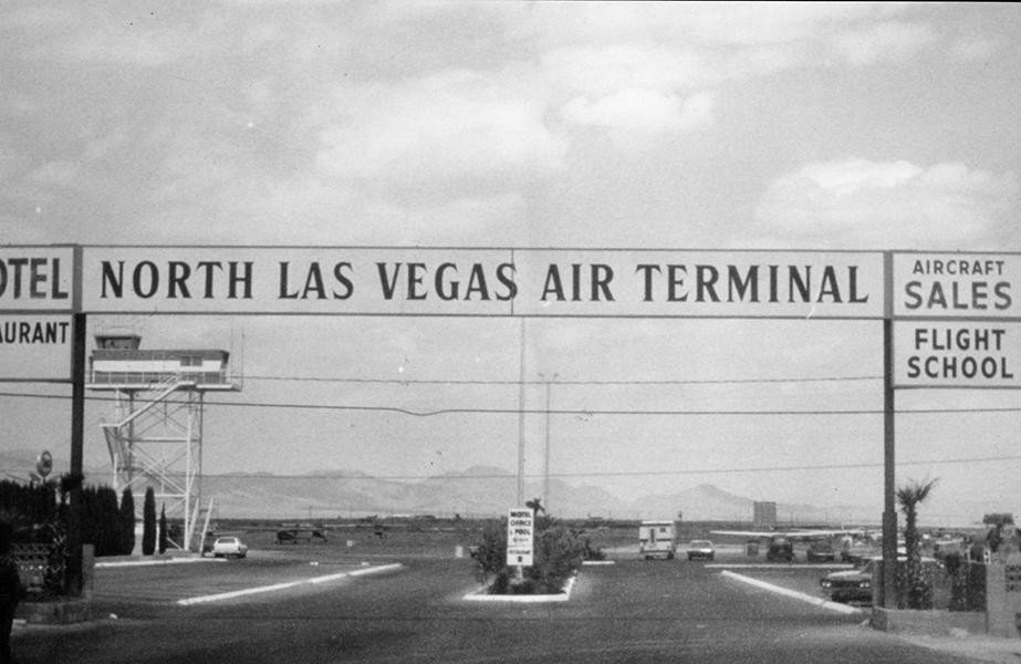 In 1968, the Hughes Tool Company purchased the North Las Vegas Air Terminal.