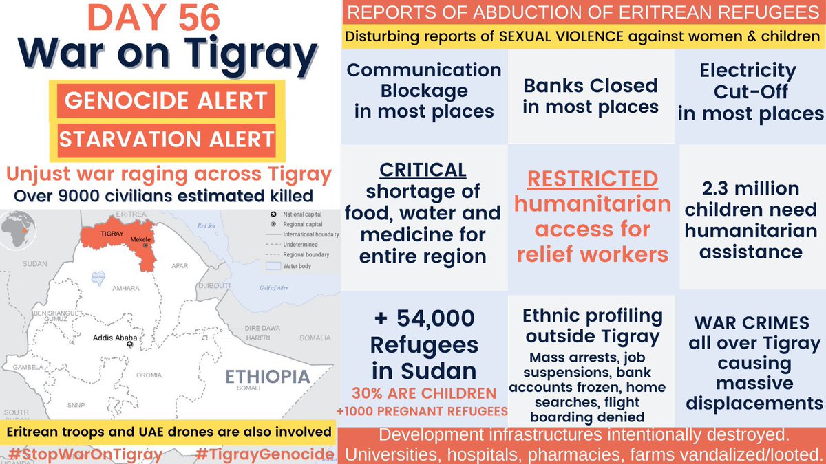 NireaKahsay's tweet photo. As we reflect on @antonioguterres leadership in 2020, he showed @UN is not founded to serve all human beings equally. @UN intervened to protect human rights violations in #Libya but, failed to implement this in #Tigray. @UN condemned foreign troops in #Libay but not in #Tigray https://t.co/pLhbcEkzn3