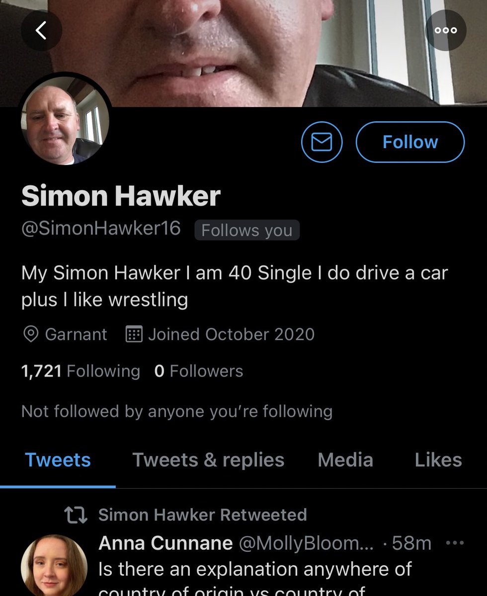 Blocked. Ladies be on the lookout, I just had to block this man. Because he couldn’t DM me he took to trying to contact me through my blog instead. I’m not here to be harassed.