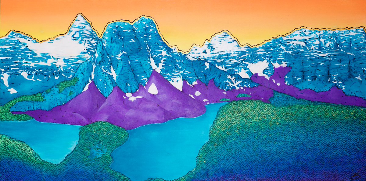 TheUniversalAr3's tweet photo. @TwistedFaeArt Lots of great artwork in here! Thanks for sharing everyone. I paint colourful nature/space scenes, sometimes infused with geometric patterns. enjoy! https://t.co/fWojh7QlTD