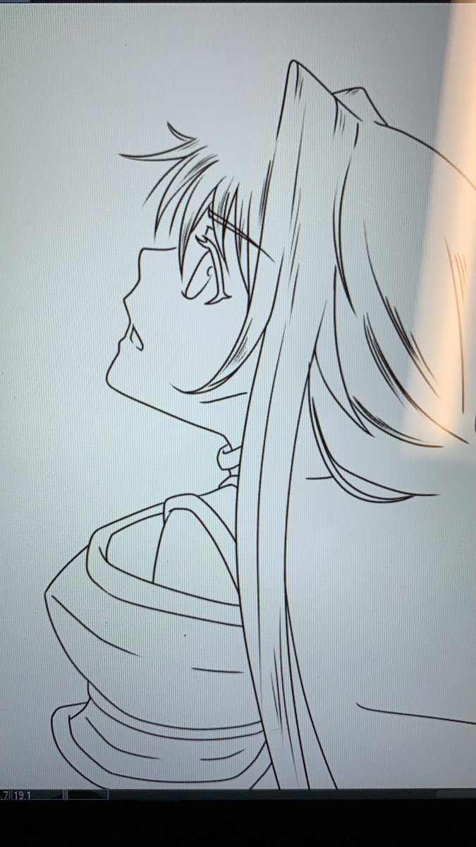 sadgirlsamaa's tweet photo. WIP of this redraw I’m just so proud of how Alice is coming out 😍#SAO #redraw https://t.co/B7ijlv5FD6