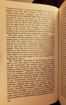 Settler labor aristocracy in South Africa (Roux)