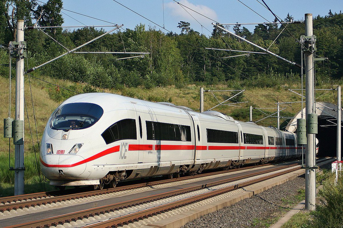 10. Deutsche Bahn Intercity-Express class 406