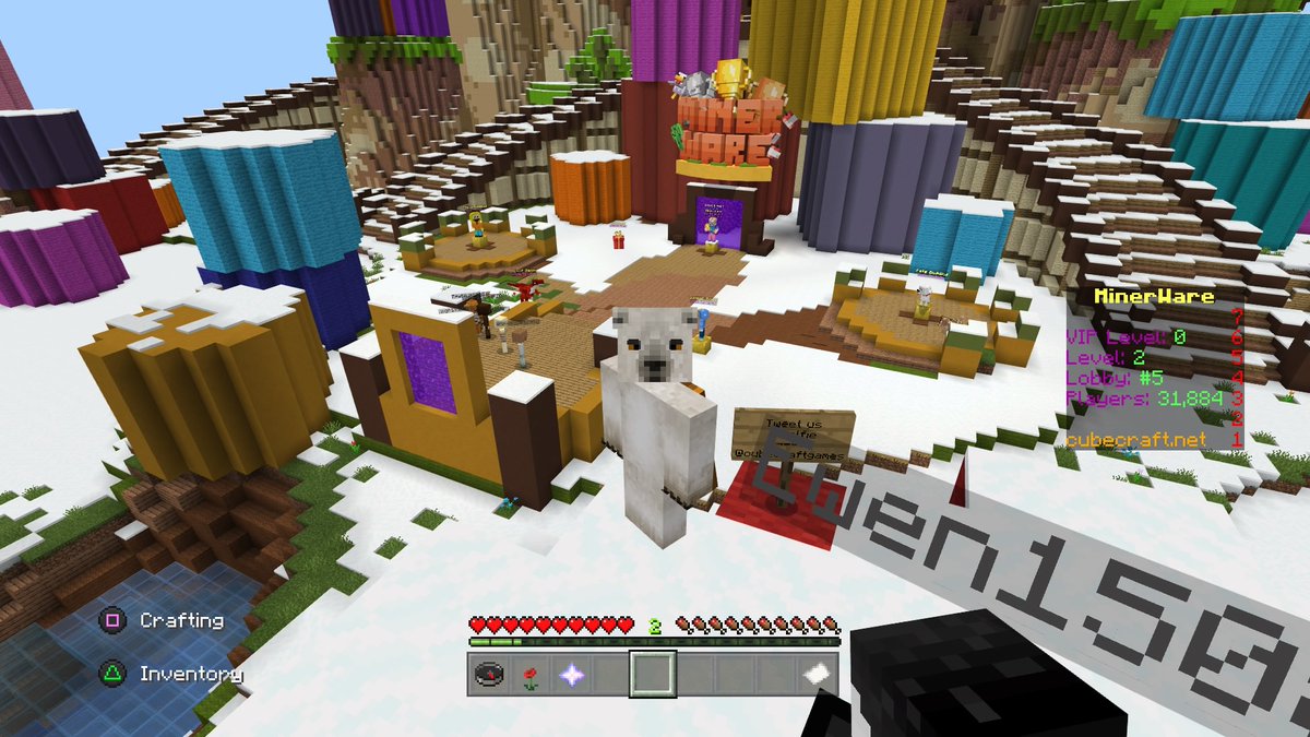 kaleisbetter's tweet photo. @cubecraftgames  #PS4share https://t.co/v3GQzmymHV