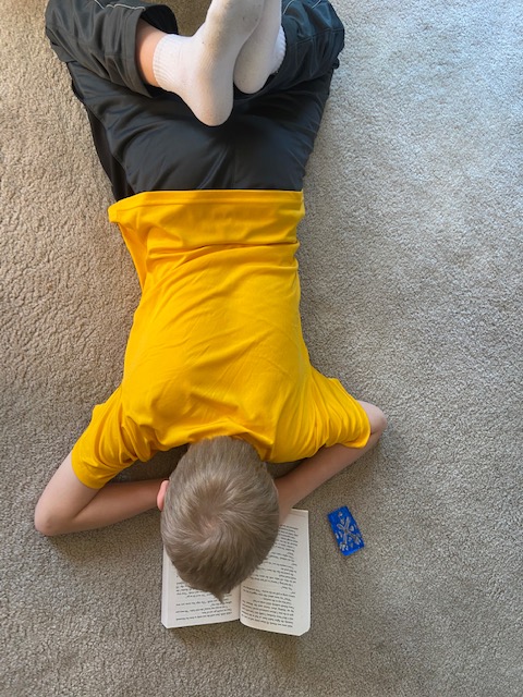CozyExperience's tweet image. When your kid decides to draw a bookmark, inspired by the book, to go with what he is reading.

(Watching my kids get absorbed in a book never gets old).