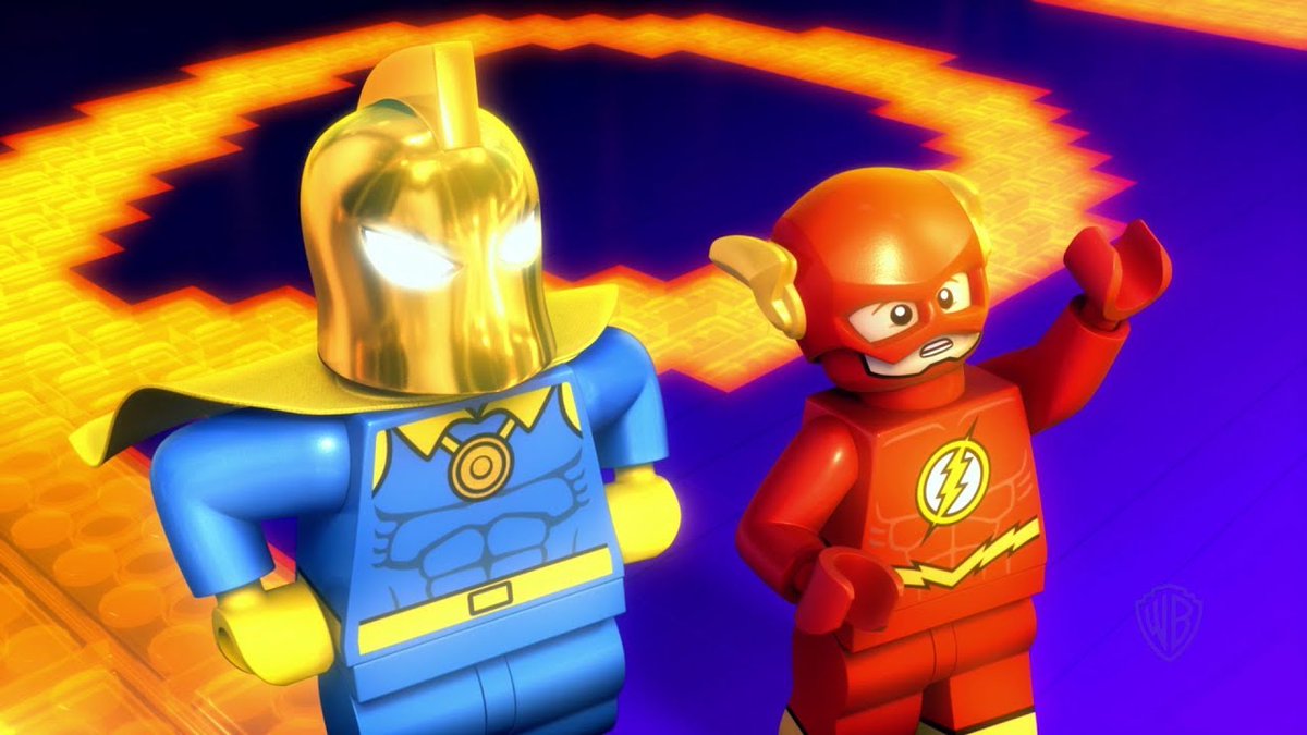 "Lego DC Comics Super Heroes: The Flash" (2018) is a super silly good time. The Flash gets caught in a time loop, then loses his powers and goes on a trip into the Speed Force with Dr. Fate to get them back. Also a hilarious subplot following the Atom stuck in tiny mode.