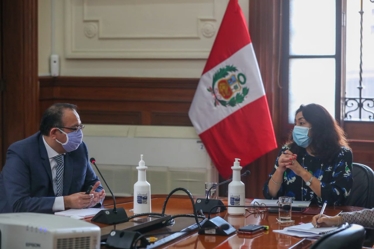 Consejo De Ministros Pa Twitter La Titular De La Pcm Violeta Bermudez Sostuvo Esta Manana Una Reunion De Trabajo Con El Presidente Ejecutivo De Servir Peru Para Dialogar Acerca De Los Desafios Avances