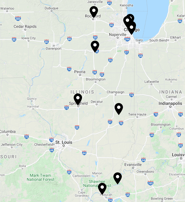 A Road Trip Challenge- Visit the Top 10 Illinois Sights on a socially distanced road trip!  Grab a car, a couple of friends, and hit the road in Illinois. Check out this link to learn more-bit.ly/2WXl51O