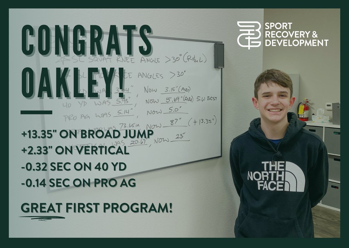 btgpeds's tweet photo. Way to go, Oakley! Congratulations on a successful 1st program.
The improvement in movement and alignment has us most excited, and we’re celebrating the improved athletic performance, too!
#BTGSRD #StudentAthlete #Baseball #HardHardWork https://t.co/1Zbn4DHsM2